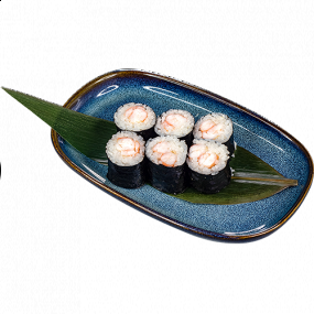 Hosomaki krewetka parzona