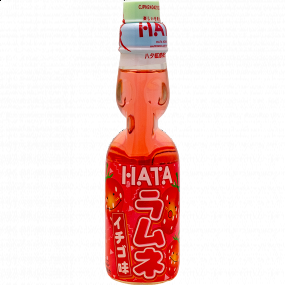 Ramune Strawberry lemoniada 200ml Hatakosen