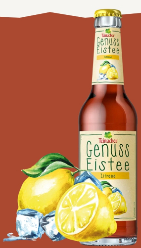 Teinacher Genuss-Eistee Zitrone. 0,33