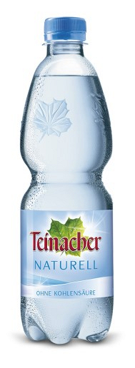 Teinacher Mineralwasser Naturell.