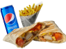 Meniu 4 - Crispy Delight (Clasic/ Picant) + Cartofi Pai + Pepsi/ Mirinda