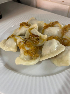 Pierogi z mięsem