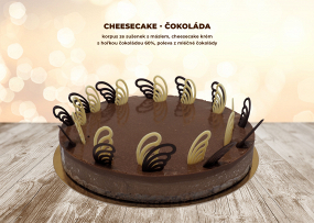 Cheesecake - čokoláda, 2040g
