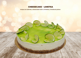 Cheesecake - limetka, 2040g