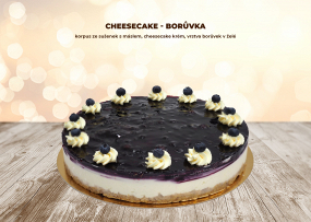 Cheesecake - BORŮVKA, 2040g