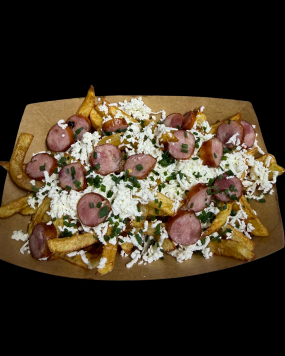 CARTOFI CU BRANZA TELEMEA, CARNACIORI,CHIVES 