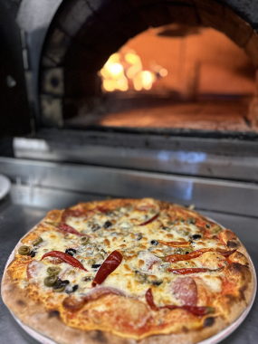 38. Diabolská pizza Veľká 591 g (1,3,7) 