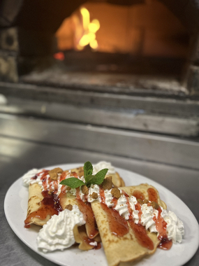 150 g Palacinky s džemom (1,3,7) 