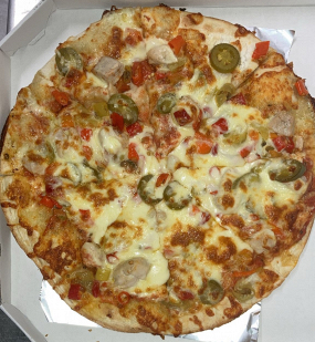 Pikantní s kuřecím masem 520g