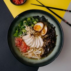 Ramen s krevetami