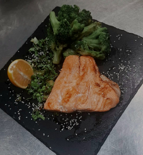 File de Somon la Grătar