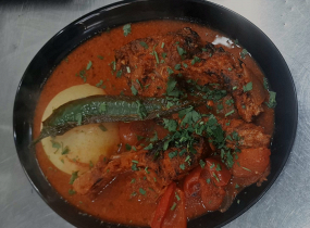 Saramură de Crap cu Mămăligă