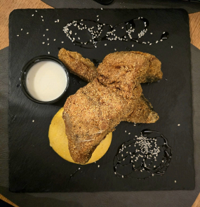 Crap Prăjit cu Mămăligă