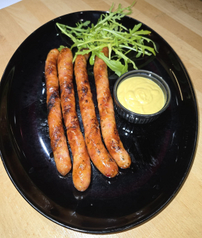 Cârnați la Grătar cu Muștar