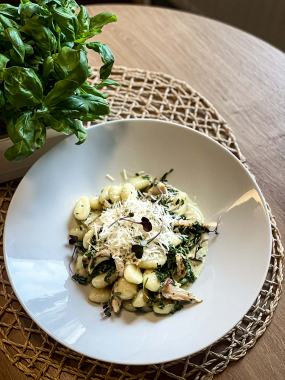 GNOCCHI CON SPINACI