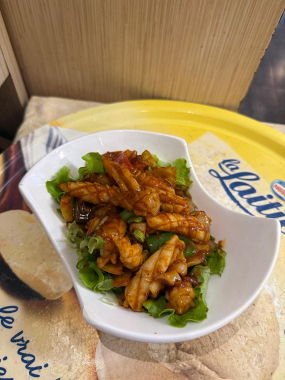 95 Calamars sautés au saté