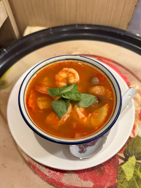301 Soupe de crevettes à la citronnelle