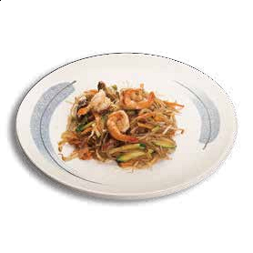 RII  SPAGHETTI DI SOIA CON FRUTTI DI MARE