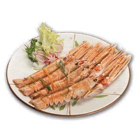 TP16 SCAMPI ALLA PIASTRA