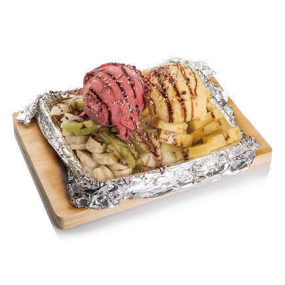 306 MACEDONIA CON GELATO ALLA PIASTRA