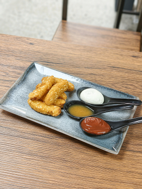 TIRAS DE POLLO BBQ MIEL 