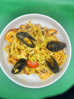 Tagliatelle cu Fructe de Mare