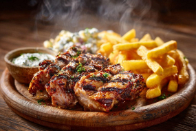 Ceafă de Porc la Grătar