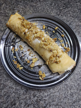 Clătită cu Ciocolată și Banane