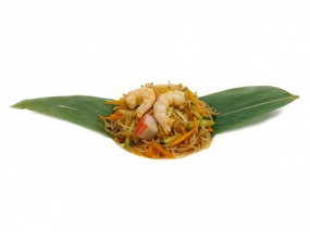 44. Spaghetti di riso  con frutti di mare