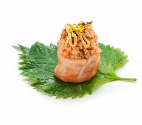 194. Gunkan  sake cotto (2pz)