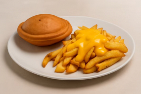 Burger OZN cu Parizer Pane