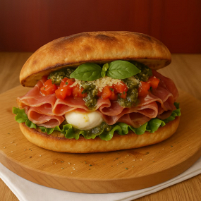 Monden cu Prosciutto Crudo