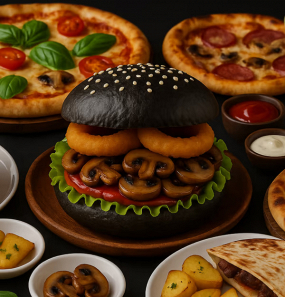 Meniu Mushroom MeltBurger
