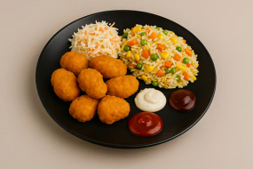Fillet Bites de Curcan cu Garnitură
