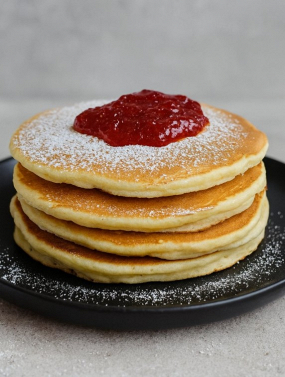Clătite Americane cu Dulceață