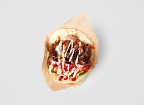 Beef doner / Kebab v pitě - hovězí -Klasický