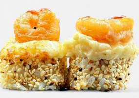 Tropický vulkán s ananasem