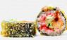 Tempura rolka s uzeným lososem