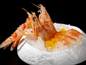 810.Scampi passion fruit - 2 pezzi
