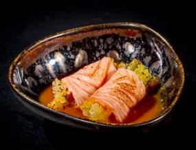 814.Salmone flower - 2 pezzi