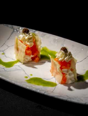 824.Millefoglie di salmone - 2 pezzi