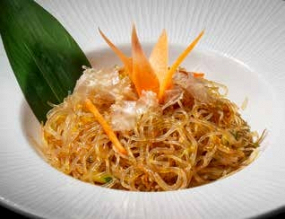 153. Spaghetti di soia con verdure