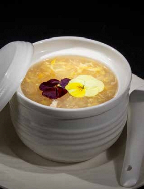 134. Zuppa pollo e mais