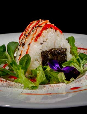 75.Onigiri spicy sake 🌶️