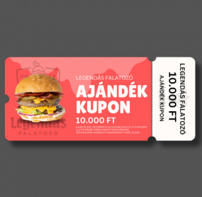 Ajándék kupon 10.000 Ft