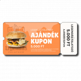 Ajándék kupon 5.000 Ft