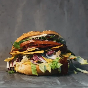 Bajgiel Chorizo Nachos