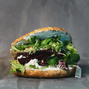 Bajgiel Wegetariański