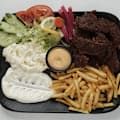 Kefta Teller mit Reis