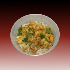 Riz cantonnais Crevettes